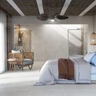 Porcelanato Interno Esmaltado Acetinado Retificado 83x83 Carbon Off White Plus m² Artens