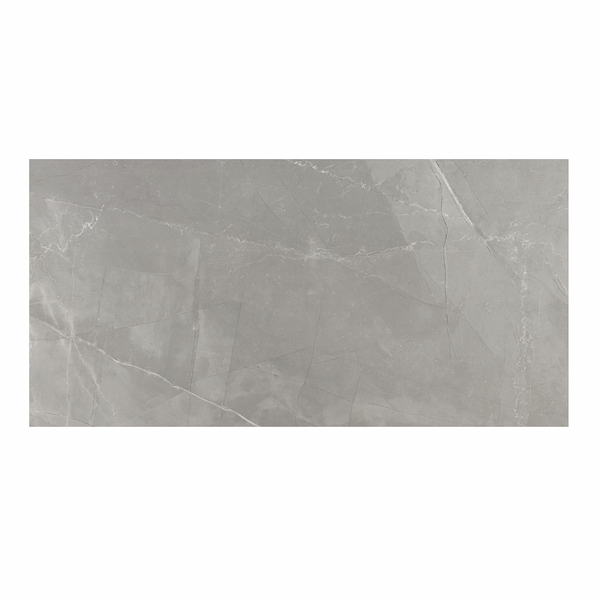 Porcelanato Interno Marmorizado Polido 60x120cm Borda Reta Pulpis Gray Eliane