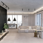 Porcelanato Interno Polido Borda Reta 120x120cm Galileu Cinza Incepa