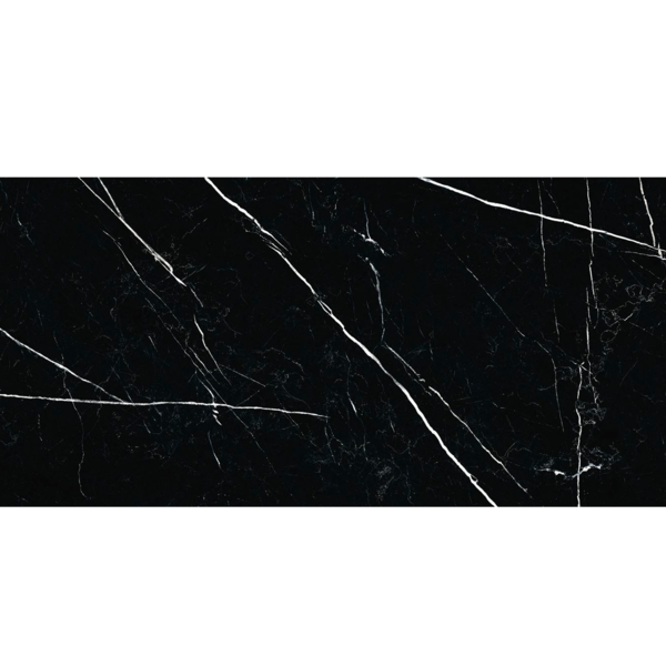 Porcelanato Interno Polido Borda Reta 90x180cm Royal Black Lux Biancogrês