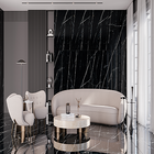 Porcelanato Interno Polido Borda Reta 90x180cm Royal Black Lux Biancogrês