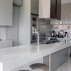 Porcelanato Interno Polido Borda Reta Marmo Gris 120x240cm Eliane