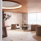 Porcelanato Marmorizado Acetinado Borda Reta Interno 120x120cm Marmo Perla Biancogres