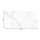 Porcelanato Marmorizado Acetinado Interno Borda Reta 20x122cm 70624 Embramaco