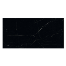 Porcelanato Marmorizado Acetinado Borda Reta Interno 60x120cm Marquina Ébano Eliane