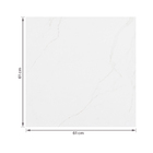Porcelanato Marmorizado Acetinado Borda Reta Interno 61x61cm 61938 Artens