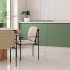 Porcelanato Marmorizado Acetinado Borda Reta Interno 83x83cm Rimini Carrara Plus Embramaco