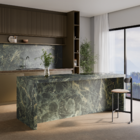 Porcelanato Marmorizado Acetinado Borda Reta Interno 90x180cm Forest Reale Biancogres