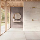 Porcelanato Marmorizado Acetinado Borda Reta Interno 90x90cm Charleston Portobello