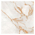 Porcelanato Marmorizado Acetinado Borda Reta Interno 90x90cm Marmo Gold Incesa