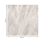 Porcelanato Marmorizado Acetinado Borda Reta Interno 90x90cm Storm White Portobello