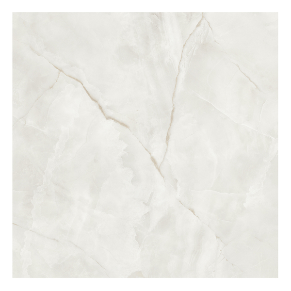 Porcelanato Marmorizado Acetinado Borda Reta Interno 94x94 Ônix Atena Satin Embramaco