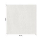 Porcelanato Marmorizado Brilhante Borda Reta Interno 61x61cm 619203 Artens