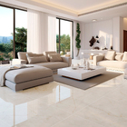 Porcelanato Marmorizado Brilhante Borda Reta Interno 94x94 Ônix Atena Lux Embramaco