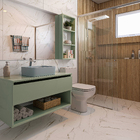 Porcelanato Marmorizado Polido Borda Reta Interno 100x100cm Piquiri Elizabeth