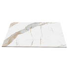 Porcelanato Marmorizado Polido 120x120cm Interno Borda Reta Calacata Oro Biancogres