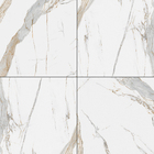 Porcelanato Marmorizado Polido 120x120cm Interno Borda Reta Calacata Oro Biancogres