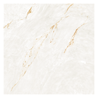 Porcelanato Marmorizado Polido Borda Reta Interno 120x120cm Parana Gold Portinari