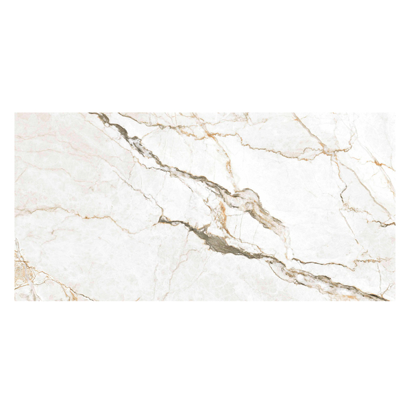 Porcelanato Marmorizado Polido Borda Reta Interno 56x113cm Blush White Artens