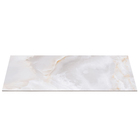 Porcelanato Marmorizado Polido 60x120cm Interno Borda Reta Onix Bianco Biancogres