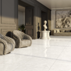 Porcelanato Marmorizado Polido Borda Reta Interno 71x71cm P71451 Cinza Embramaco