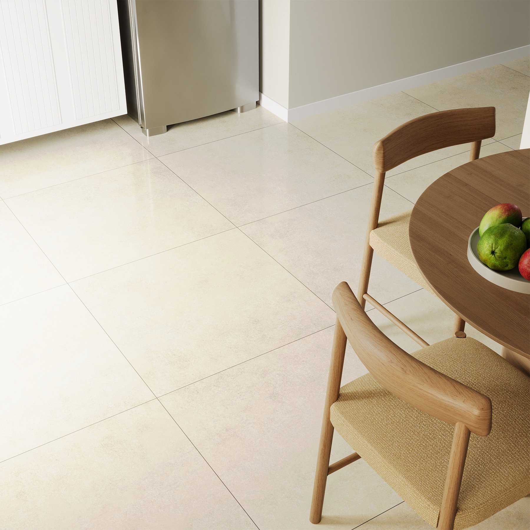 Porcelanato Marmorizado Polido Interno Borda Reta 75x75cm 176007