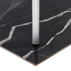 Porcelanato Marmorizado Polido 82x82cm Interno Borda Reta Calacata Black Lux P82058 Artens