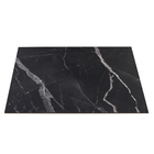 Porcelanato Marmorizado Polido 82x82cm Interno Borda Reta Calacata Black Lux P82058 Artens