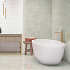 Porcelanato Marmorizado Polido Borda Reta Interno 83x83cm Onix Lyon Lux Plus Embramaco