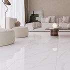 Porcelanato Marmorizado Polido Borda Reta Interno 83x83cm Rimini Carrara Lux Plus Embramaco