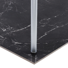 Porcelanato Marmorizado Polido Borda Reta Interno 84x84cm Nero Reale Elizabeth