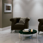 Porcelanato Marmorizado Polido Borda Reta Interno 84x84cm Nuage Branco Elizabeth