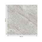 Porcelanato Marmorizado Polido Borda Reta Interno 84x84cm Sirius Gray Elizabeth