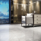 Porcelanato Marmorizado Polido Borda Reta Interno 84x84cm Sirius Gray Elizabeth