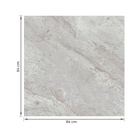 Porcelanato Marmorizado Polido Borda Reta Interno 84x84cm Sirius Gray Elizabeth