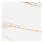 Porcelanato Marmorizado Polido Borda Reta Interno 90x90cm Calacata Royal Branco Ceusa