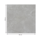 Porcelanato Marmorizado Polido Borda Reta Interno 90x90cm Mare D' Autunno Portobello