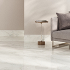 Porcelanato Marmorizado Polido Borda Reta Interno 94,5x94,5cm Chiaro di Versilia Branco Portobello