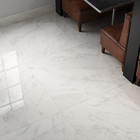 Porcelanato Marmorizado Polido Borda Reta Interno 94,5x94,5cm Chiaro di Versilia Branco Portobello