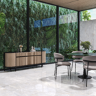 Porcelanato Marmorizado Polido Borda Reta Interno 94x184cm P98700 Branco Embramaco