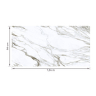 Porcelanato Marmorizado Polido Interno Borda Reta 94x184cm P98701 Embramaco