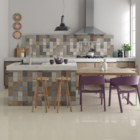 Porcelanato Monocolor Bege Polido Borda Reta Interno 76x76cm PPO76020R Tecnogres