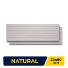Porcelanato Natural 30x90cm Caixa 1,34m² Nord Ris Decor Ripad