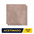 Porcelanato Natural 81x81cm Caixa 1,99m² Thor Amber Bold - 20