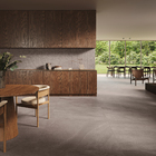 Porcelanato Pedra Acetinado Borda Reta Interno 120x120cm Thera Grey Natural Portobello