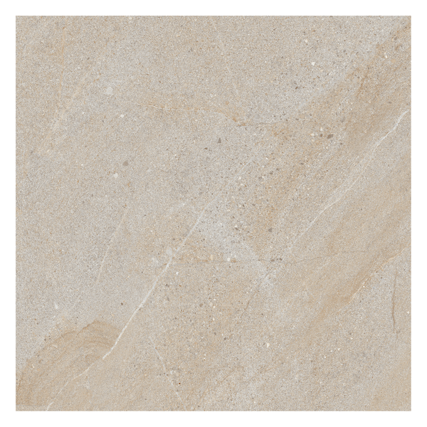 Porcelanato Pedra Acetinado Retificado Interno 87,7x87,7cm Arenito Cinza Ceusa