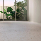 Porcelanato Pedra Acetinado Borda Reta Interno 90x90cm Caminho Cinza Claro Portinari