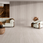 Porcelanato Pedra Acetinado Borda Reta Interno 90x90cm Travertino Tivoli Bege Biancogres