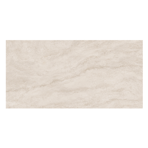 Porcelanato Pedra Acetinado Natural Borda Reta Interno 60x120cm Vena Roma Bianco Portobello