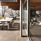 Porcelanato Pedra Fosco Borda Reta Externo 80x80cm Thor Amber Portobello